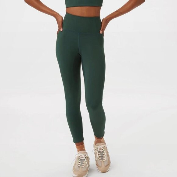 Girlfriend Collective Compressive High-Rise Legging, Moss, Size Small - Picture 1 of 6
